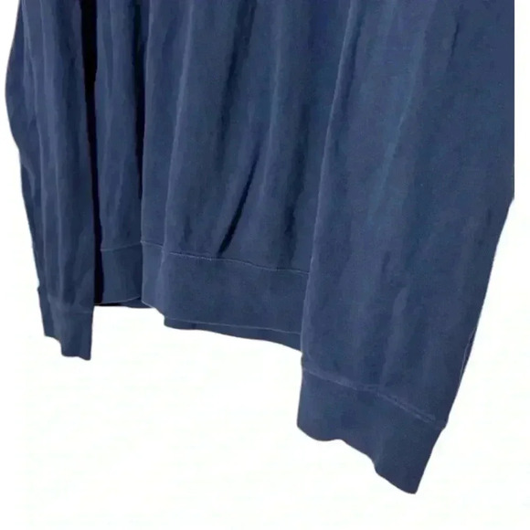 Polo by Ralph Lauren Navy Blue Quarter-Zip Sweatshirt - Picture 4 of 5